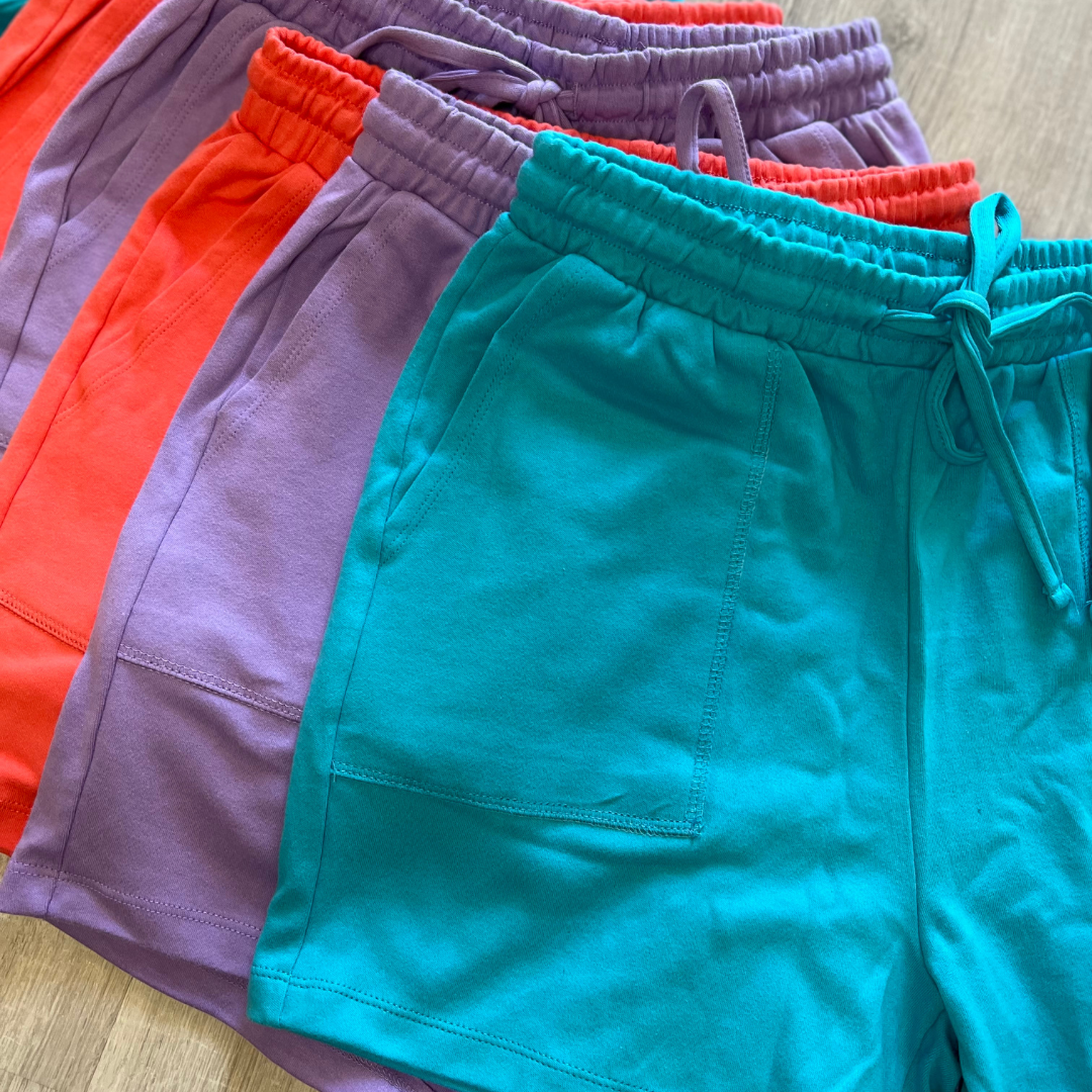 Cotton Waist Shorts (Multiple Colors)